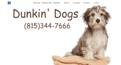 Desktop Screenshot of dunkindogsgrooming.com